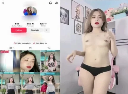 Đêm với em Tiktoker da trắng ngon hết mức